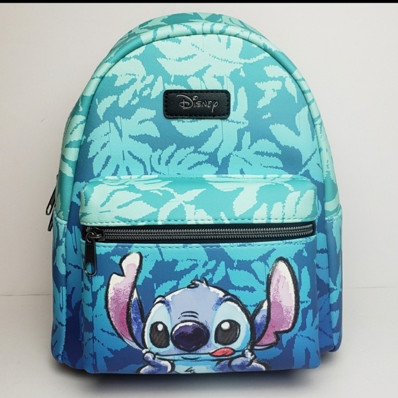 NWT Loungefly Stitch Tropical Mini Backpack - Picture 6 of 10